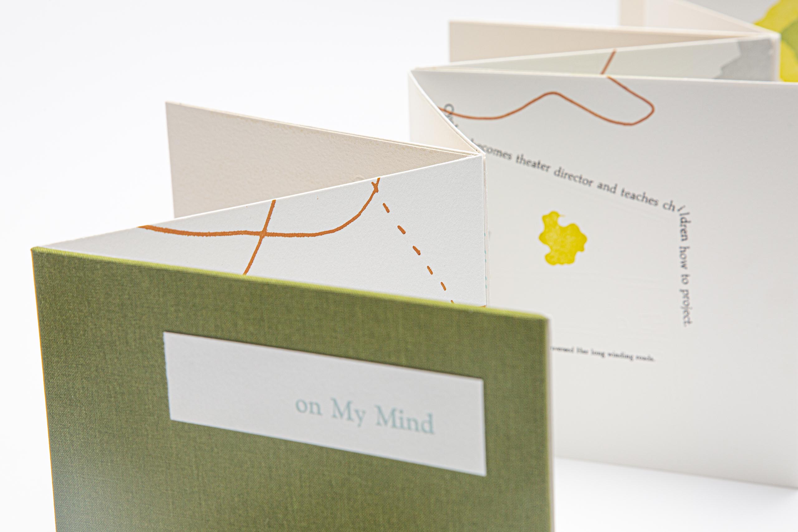 Detail from business cards for Kimber Creek 